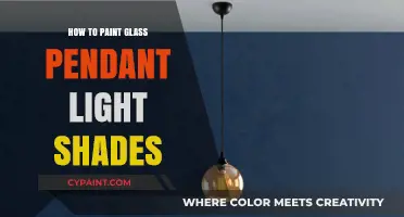 DIY Glass Pendant Light Shades: Easy Painting Techniques for a Stunning Glow