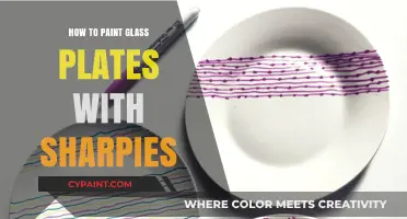 Creative Sharpie Art: Painting Glass Plates for Stunning DIY Decor