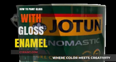 Master Gloss Enamel Painting on Glass: Easy Techniques & Tips