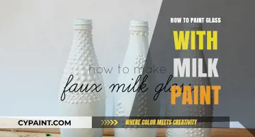Mastering Milk Paint: Techniques for Painting Glass Surfaces