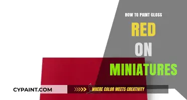 Master Gloss Red: Miniature Painting Techniques for Vibrant, Shiny Results