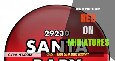 Mastering Glossy Red: Techniques for Stunning Miniature Painting