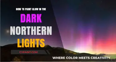 Glowing Northern Lights: Painting the Night Sky