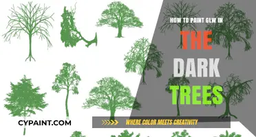 Glow-in-the-Dark Trees: A Step-by-Step Painting Guide for Beginners