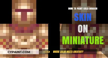 Mastering Metallic Scales: Techniques for Painting Gold Dragon Skin on Miniatures
