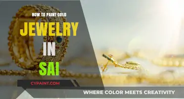 Mastering Gold Jewelry Painting Techniques in SAI: A Step-by-Step Guide
