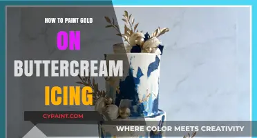 Mastering Metallic Buttercream: Techniques for Painting Gold on Icing
