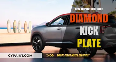 DIY Guide: Painting Your Golf Cart Diamond Kick Plate Like a Pro