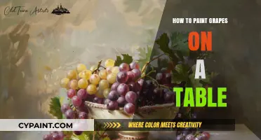 Mastering Grape Painting: Techniques for Realistic Tabletop Art