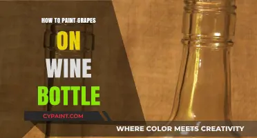 Creative Wine Bottle Art: Painting Realistic Grapes Step-by-Step Guide