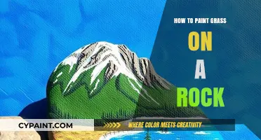 Master the Art: Painting Realistic Grass on Rocks Step-by-Step