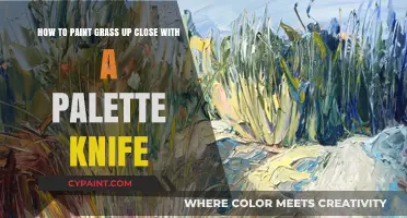 Master Palette Knife Techniques for Painting Realistic Up-Close Grass