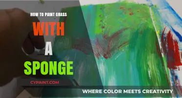 Master Sponge Painting: Create Realistic Grass in Simple Steps