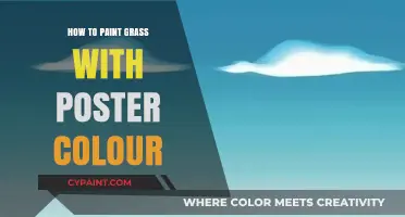 Mastering Poster Color Techniques: How to Paint Realistic Grass Easily