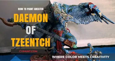 Mastering the Art: Painting the Greater Daemon of Tzeentch