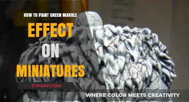 Mastering Green Marble: Techniques for Painting Miniatures with Realistic Effects