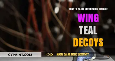 Mastering Teal Decoy Painting: Green Wing vs. Blue Wing Techniques