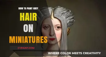 Mastering Miniature Grey Hair: Techniques for Realistic Painting Effects