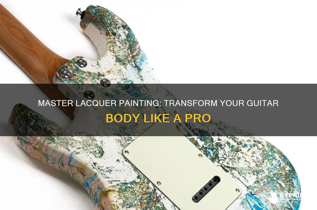 how to paint guitar body with lacquer