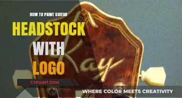 Customizing Your Guitar: Painting the Headstock with a Logo Guide