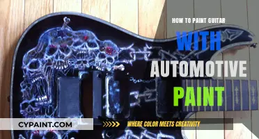 Mastering Guitar Painting: Automotive Paint Techniques for a Professional Finish