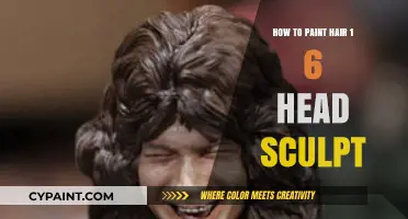 Mastering Hair Painting Techniques for 1:6 Scale Head Sculpts