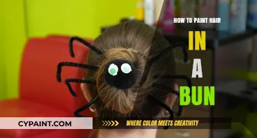 Mastering Bun Hairstyle Art: Techniques for Painting Hair in a Bun