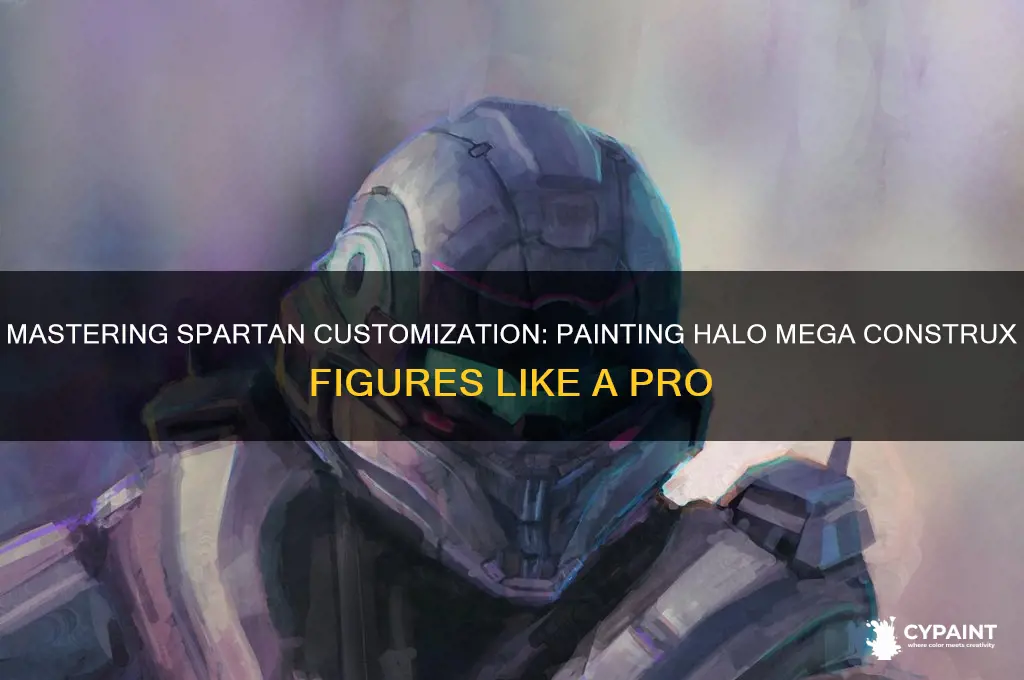 how to paint halo mega contrux spartan
