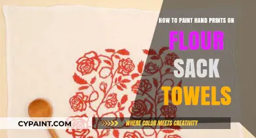 Hand-Printed Flour Sack Towels: A Simple Guide