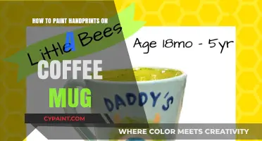 Creative DIY: Painting Handprints on Coffee Mugs for Personalized Gifts