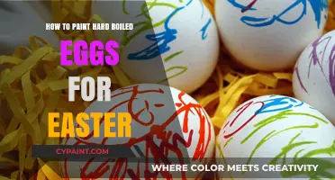 Creative Easter Egg Painting: Tips for Decorating Hard-Boiled Eggs