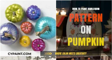 Mastering the Art of Painting a Harlequin Pattern on Pumpkins