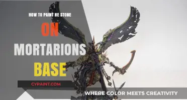Mastering Stone Painting: Enhance Mortarion's Base with Realistic Techniques