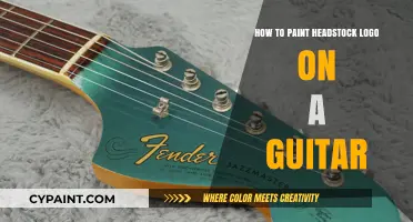 DIY Guitar Upgrade: Painting a Custom Headstock Logo Step-by-Step
