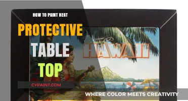 DIY Heat-Resistant Tabletop: Easy Painting Guide for Long-Lasting Protection