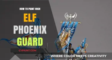 Mastering the Art: Painting High Elf Phoenix Guard Miniatures