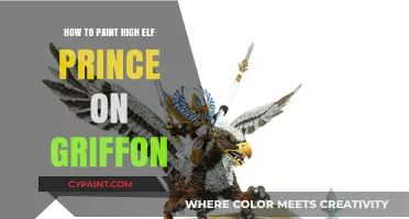 Mastering the Art: Painting a High Elf Prince on Griffon