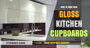 Achieve Stunning High Gloss Kitchen Cupboards: A Step-by-Step Painting Guide