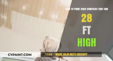 Mastering High Surface Painting: Safe Techniques for 28-Foot Ceilings