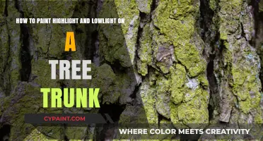 Mastering Tree Trunk Painting: Highlight and Lowlight Techniques Revealed