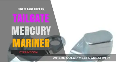 Painting Mercury Mariner Tailgate Hinges: A Step-by-Step DIY Guide