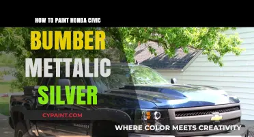 Mastering Metallic Silver: Painting Your Honda Civic Bumper Like a Pro
