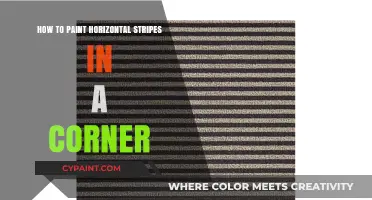 Mastering Corner Stripes: A Guide to Painting Horizontal Lines Flawlessly