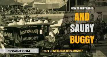 Mastering the Art: Painting a Horse and Saury Buggy Step-by-Step