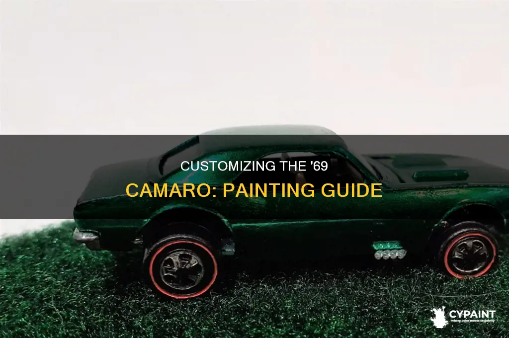 how to paint hot wheels 1969 camaro tm gm
