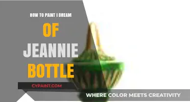 Mastering the Art: Painting the Iconic I Dream of Jeannie Bottle