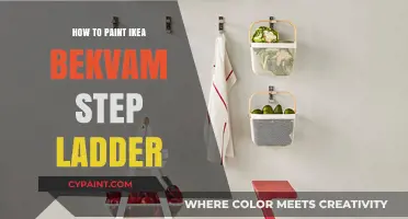 Transform Your IKEA BEKVÄM Step Ladder with Easy Painting Tips