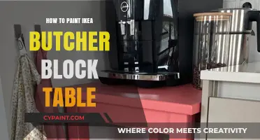 Transform Your IKEA Butcher Block Table with These Painting Tips