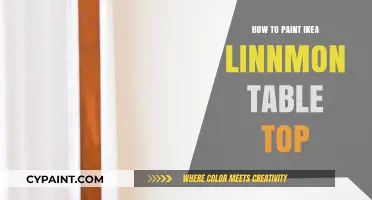 DIY Guide: Painting Your IKEA Linnmon Table Top Like a Pro
