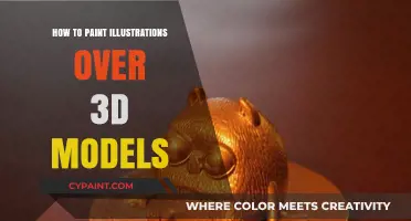 Mastering the Art of Painting Illustrations on 3D Models